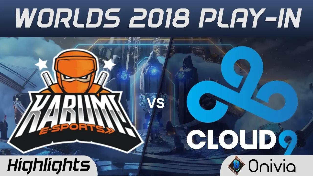 KBM vs C9 Highlights Worlds 2018 Play In Kabum Esports vs Cloud9 by Onivia thumbnail