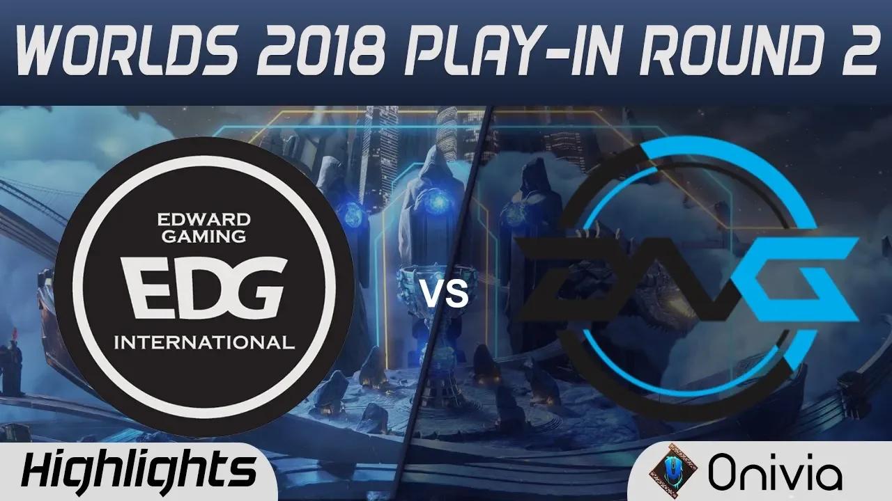 EDG vs DFM Highlights Game 2 Worlds 2018 Play In Round 2 Edward Gaming vs Detonation FocusMe by Oniv thumbnail