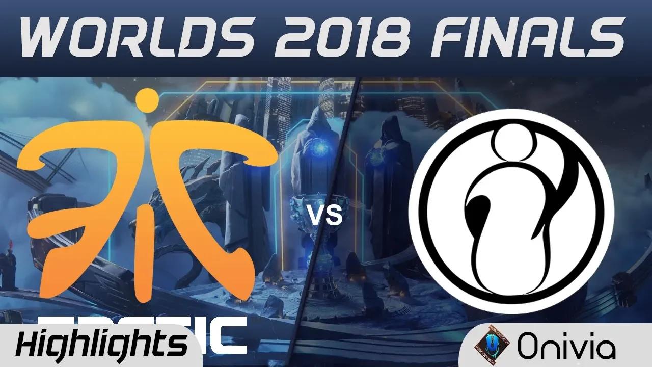 FNC vs IG Game 1 Highlights Worlds 2018 Finals Fnatic vs Invictus Gaming by Onivia thumbnail