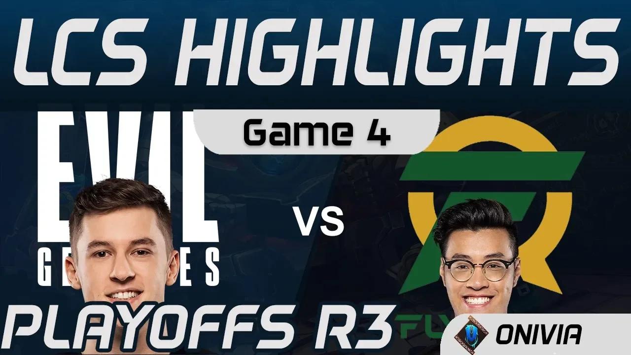 EG vs FLY Highlights Game 4 Playoffs R3 LCS Spring 2020 Evil Geniuses vs Flyquest by Onivia thumbnail