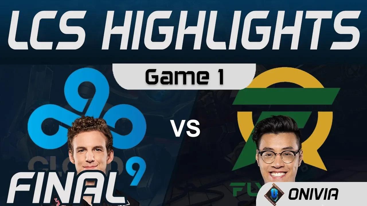 C9 vs FLY Highlights Game 1 FINAL LCS Spring 2020 Cloud9 vs Flyquest by Onivia thumbnail