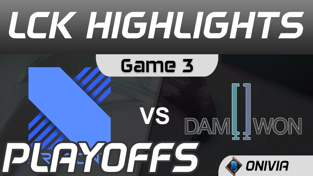 DRX vs DWG Highlights Game 3 Round2 LCK Spring Playoffs 2020 KT Rolster vs DAMWON Gaming by Onivia thumbnail