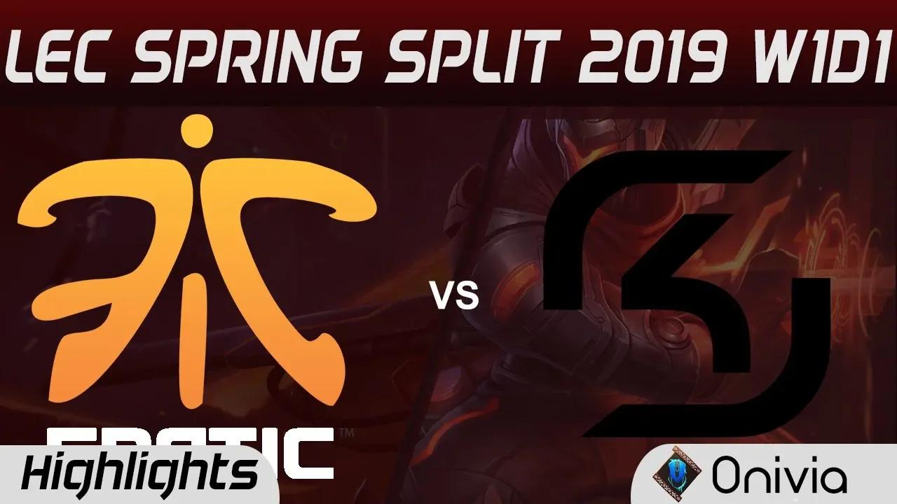 FNC vs SK Highlights LEC Spring Split 2019 Fnatic vs SK Gaming By Onivia thumbnail