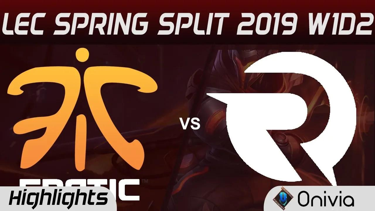 FNC vs OG Highlights LEC Spring Split 2019 Fnatic vs Origen By Onivia thumbnail