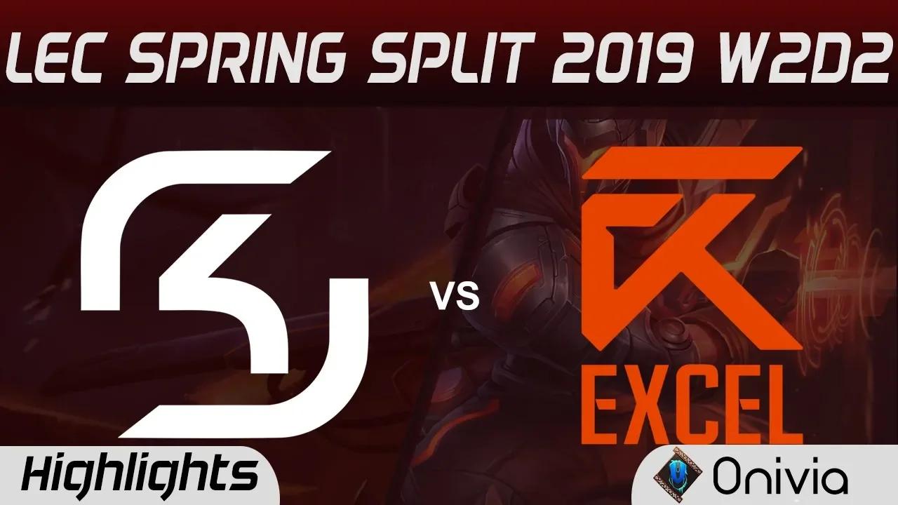 SK vs XL Highlights LEC Spring Split 2019 W2D2 SK Gaming vs Excel Esports By Onivia thumbnail