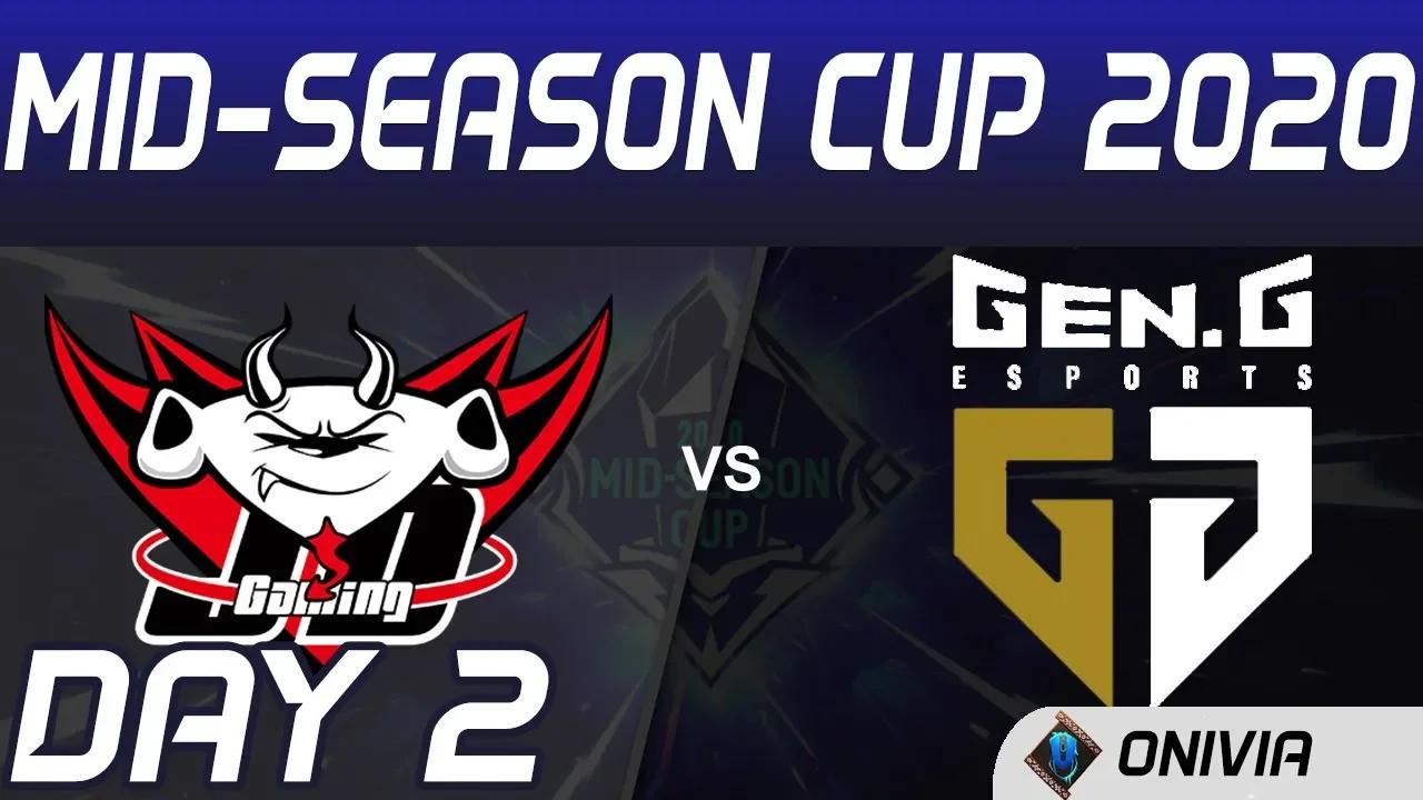 JDG vs GEN Highlights Day 2 Mid Season Cup 2020 JD Gaming vs Gen G by Onivia thumbnail