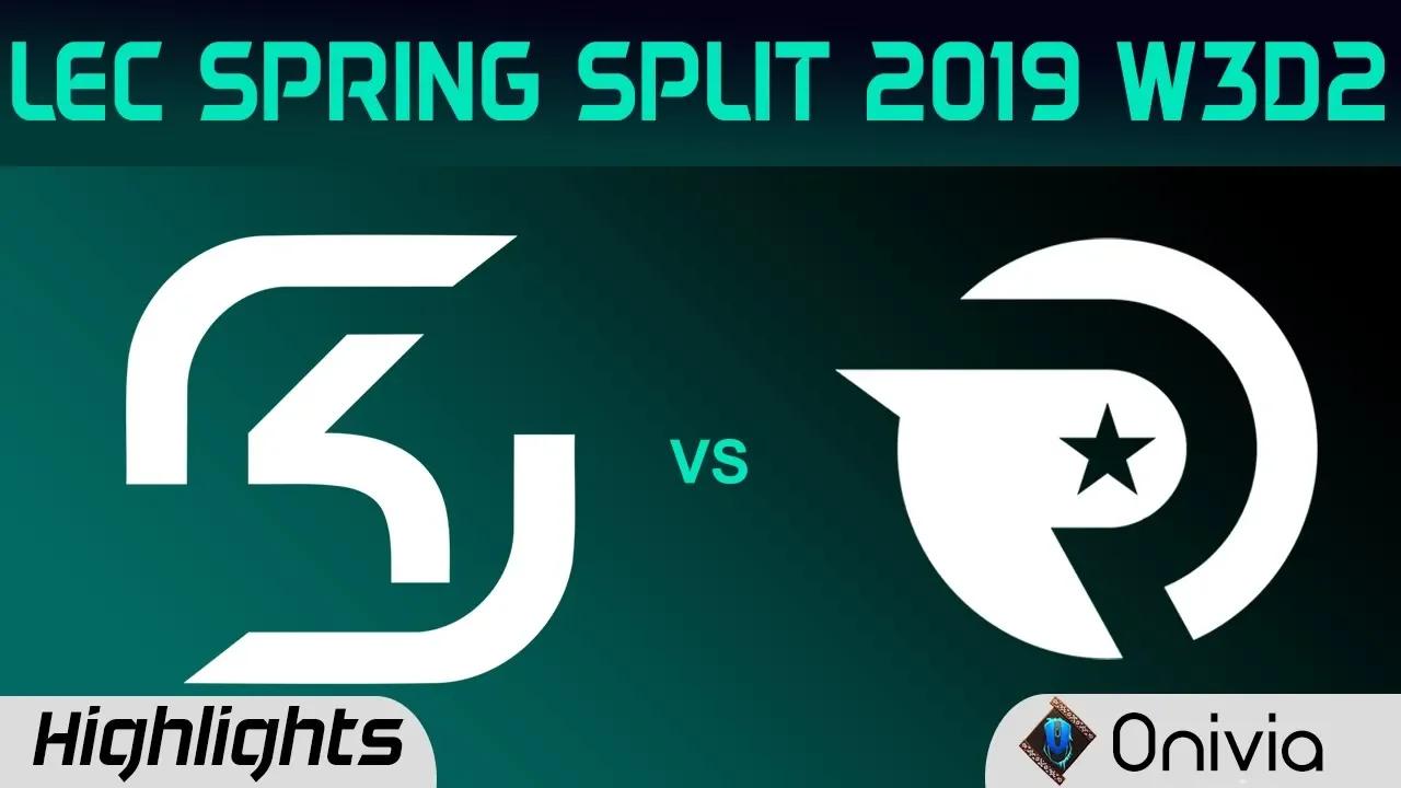 SK vs OG Highlights LEC Spring Split 2019 W3D2 SK Gaming vs Origen By Onivia thumbnail