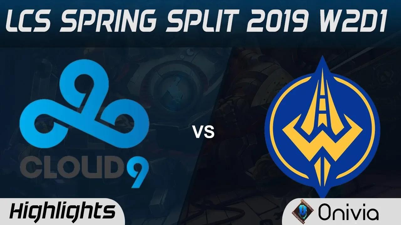 C9 vs GGS Highlights LCS Spring Split 2019 W2D1 Cloud9 vs Golden Guardians by Onivia thumbnail