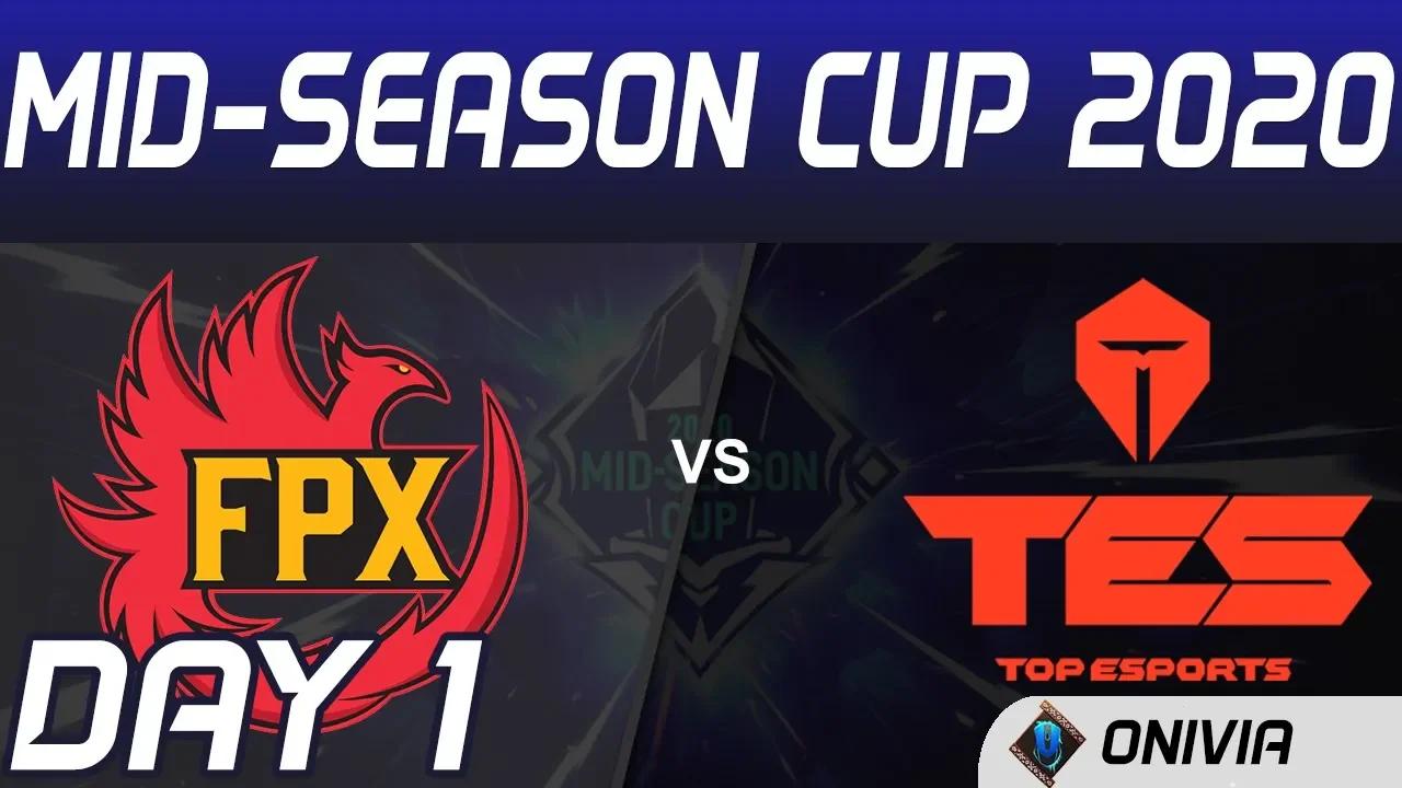 FPX vs TES Highlights Day 1 Mid Season Cup 2020 FunPlus Phoenix vs Top Esports by Onivia thumbnail