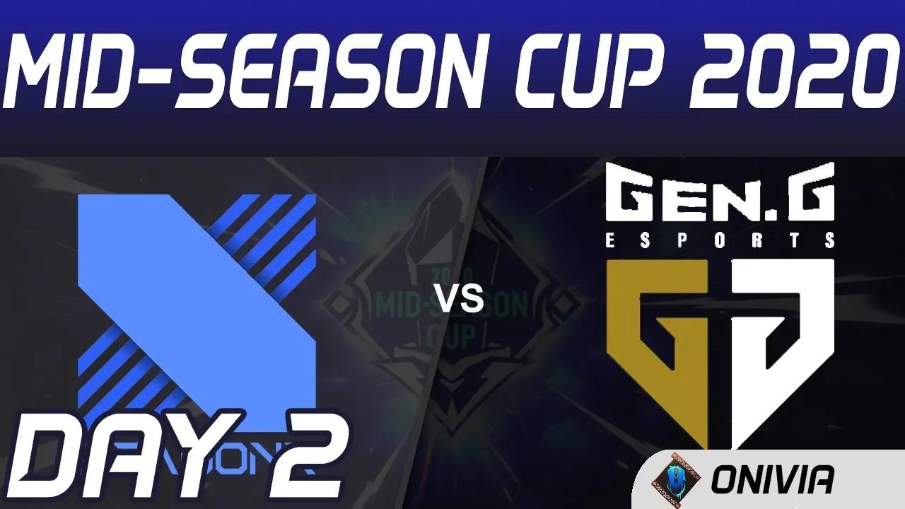 DRX vs GEN Highlights Day 2 Mid Season Cup 2020 DragonX vs Gen G by Onivia thumbnail