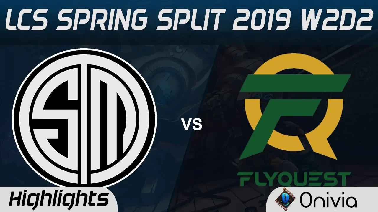 TSM vs FLY Highlights LCS Spring Split 2019 W2D2 Team Solo Mid vs Flyquest by Onivia thumbnail