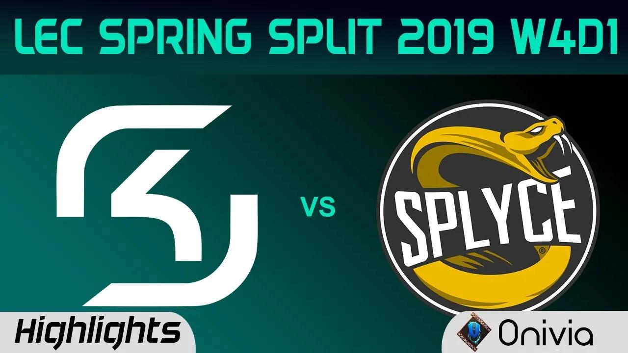 SK vs SPY Highlights LEC Spring Split 2019 W4D1 SK Gaming vs Splyce By Onivia thumbnail