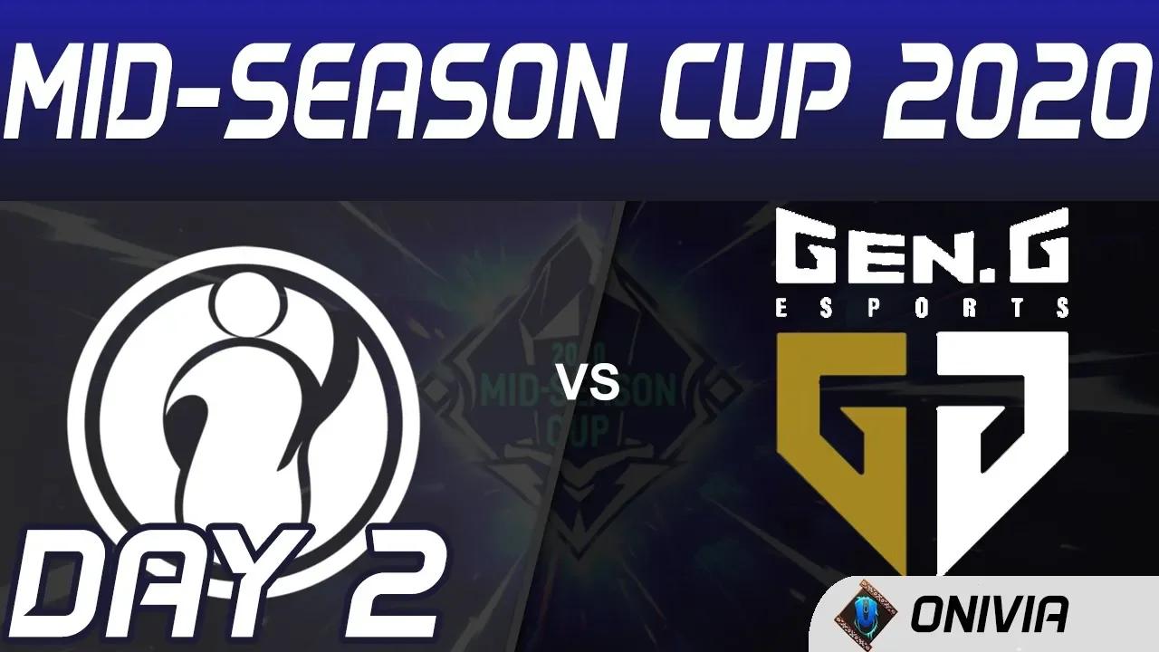 IG vs GEN Highlights Day 2 Mid Season Cup 2020 Invictus Gaming vs Gen G by Onivia thumbnail