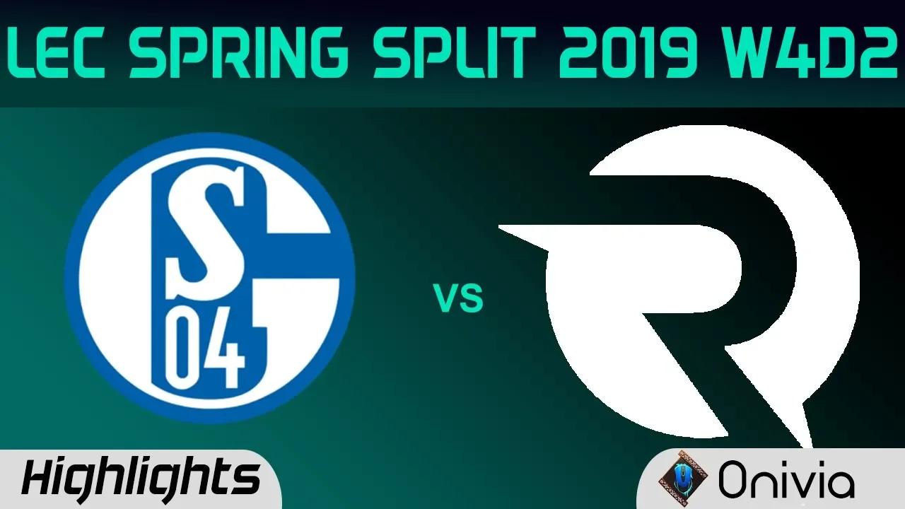 S04 vs OG Highlights LEC Spring Split 2019 W4D2 FC Schalke 04 vs Origen By Onivia thumbnail