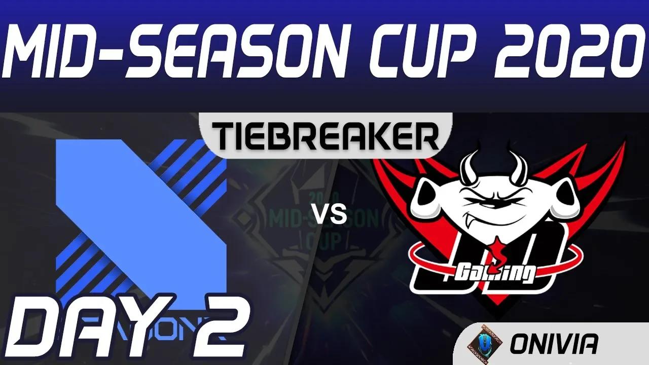 DRX vs JDG Tiebreaker Highlights Day 2 Mid Season Cup 2020 DragonX vs JD Gaming by Onivia thumbnail