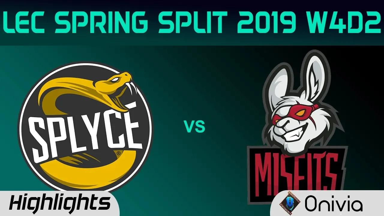 SPY vs MSF Highlights LEC Spring Split 2019 W4D2 Splyce vs Misfits Gaming By Onivia thumbnail