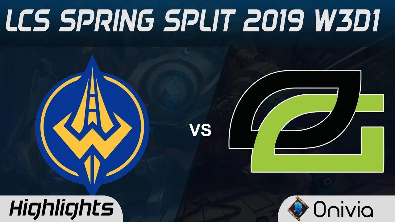 GGS vs OPT Highlights LCS Spring Split 2019 W3D1 Golden Guardians vs Optic Gaming by Onivia thumbnail