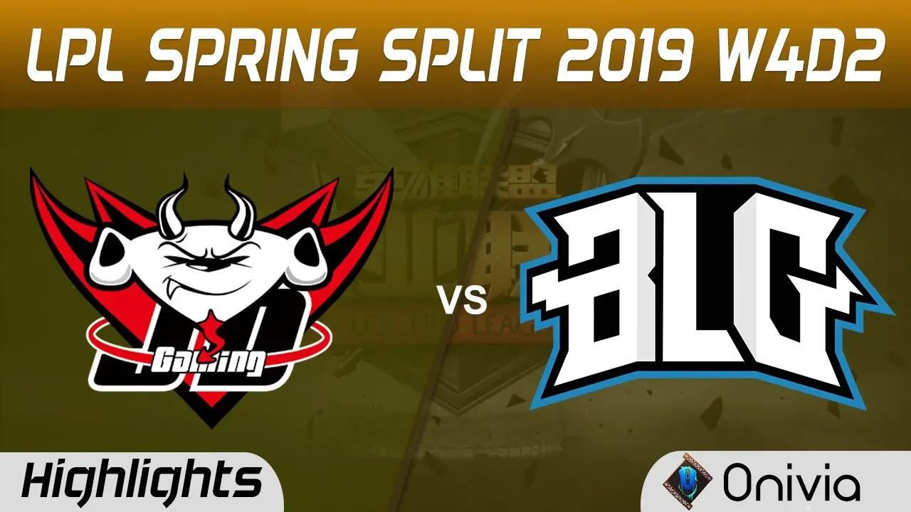 JDG vs BLG Highlights Game 1 LPL Spring 2019 W4D2 JD Gaming vs Bilibili Gaming by Onivia thumbnail