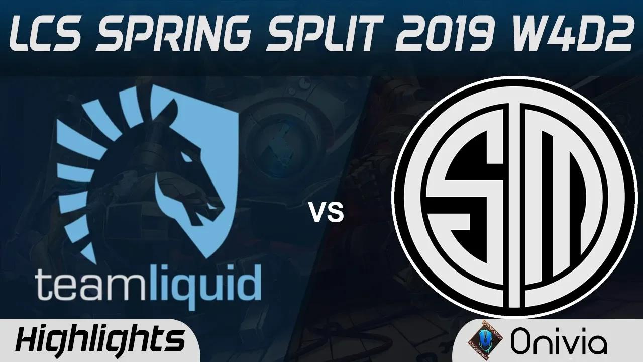 TL vs TSM Highlights LCS Spring Split 2019 W4D2 Team Liquid vs Team Solo Mid by Onivia thumbnail