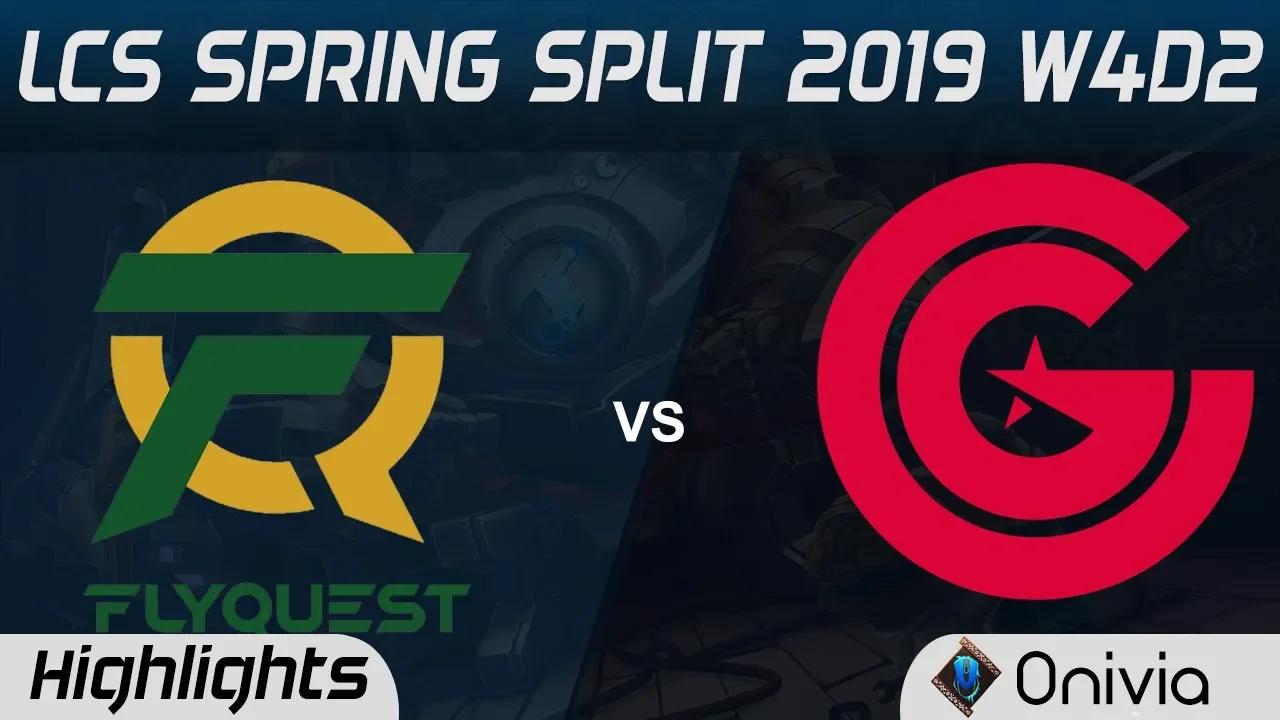 FLY vs CG Highlights LCS Spring Split 2019 W4D2 Flyquest vs Clutch Gaming by Onivia thumbnail