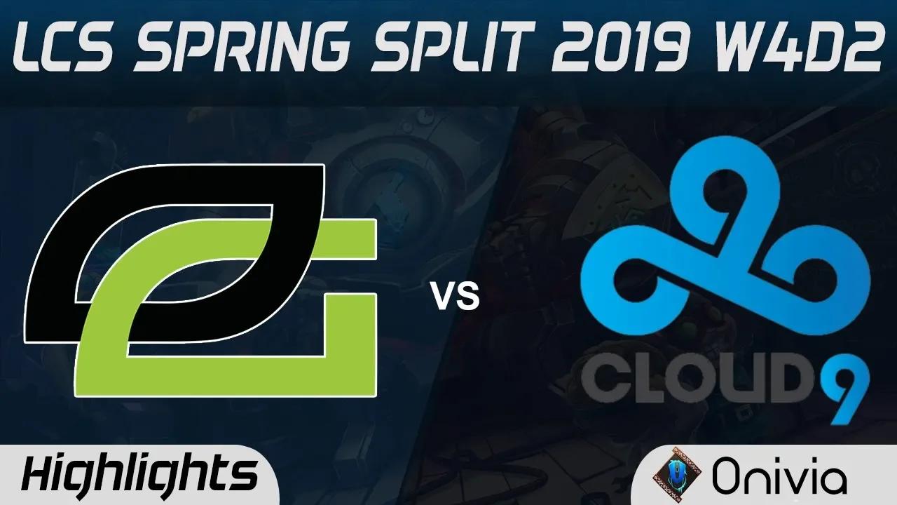 OPT vs C9 Highlights LCS Spring Split 2019 W4D2 Optic Gaming vs Cloud9 by Onivia thumbnail