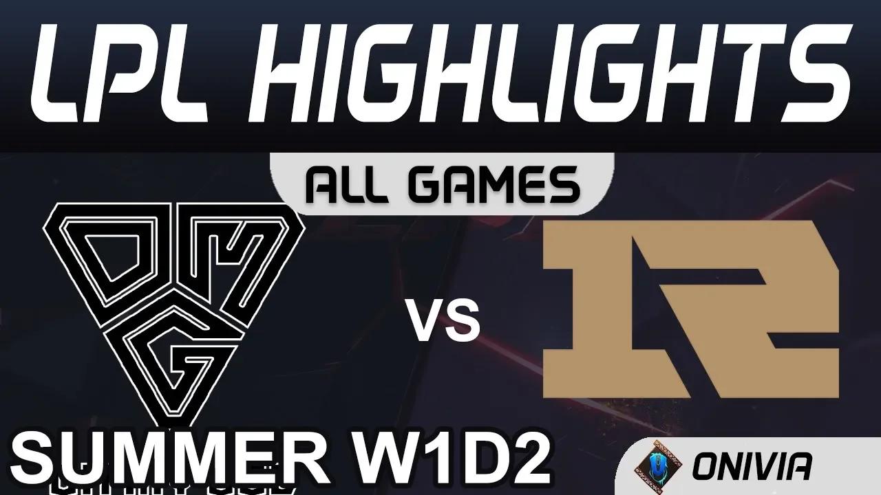 OMG vs RNG Highlights ALL GAMES LPL Summer Season 2020 W1D2 Oh My God vs Royal Never Give Up by Oniv thumbnail