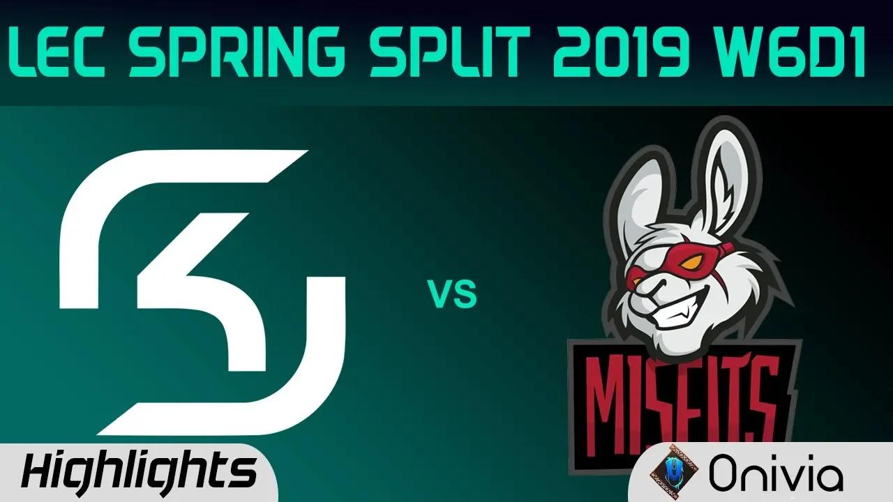 SK vs MSF Highlights LEC Spring Split 2019 W6D1 SK Gaming vs Misfits By Onivia thumbnail