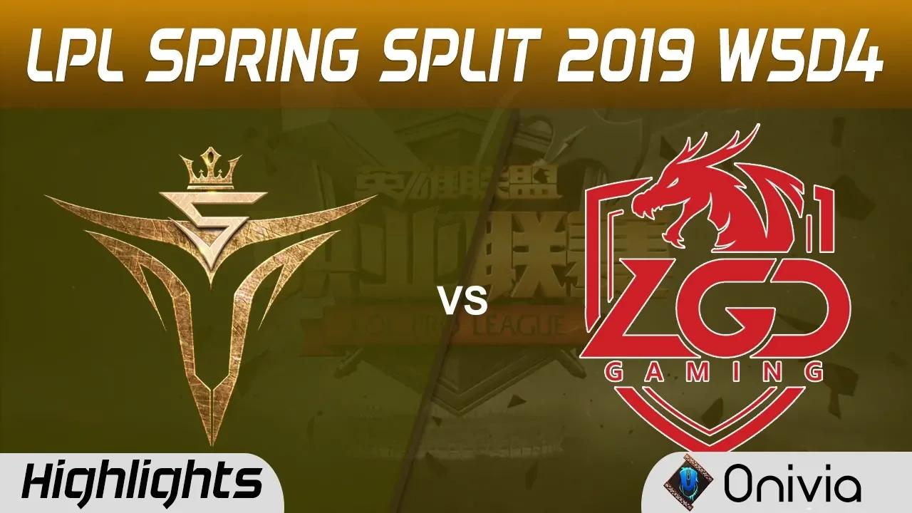 V5 vs LGD Highlights Game 1 LPL Spring 2019 W5D4 Victory Five vs LGD Gaming by Onivia thumbnail