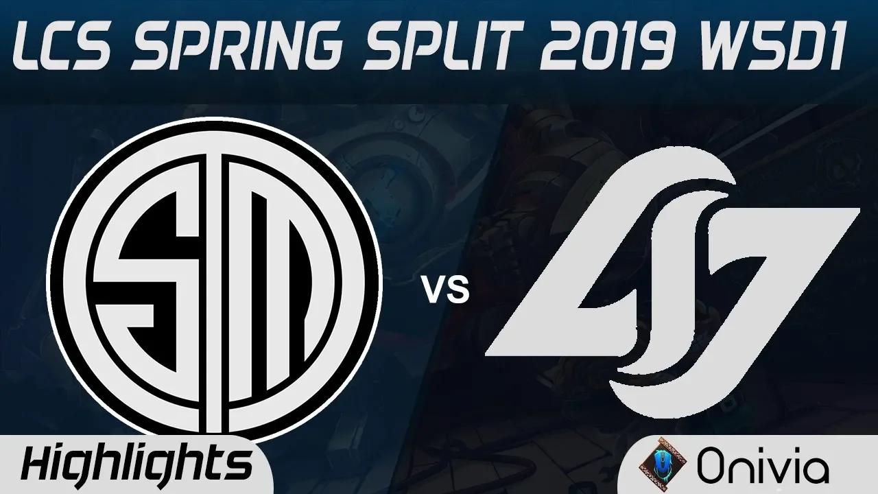 TSM vs CLG Highlights LCS Spring Split 2019 W5D1 Team Solo Mid vs Counter Logic Gaming by Onivia thumbnail