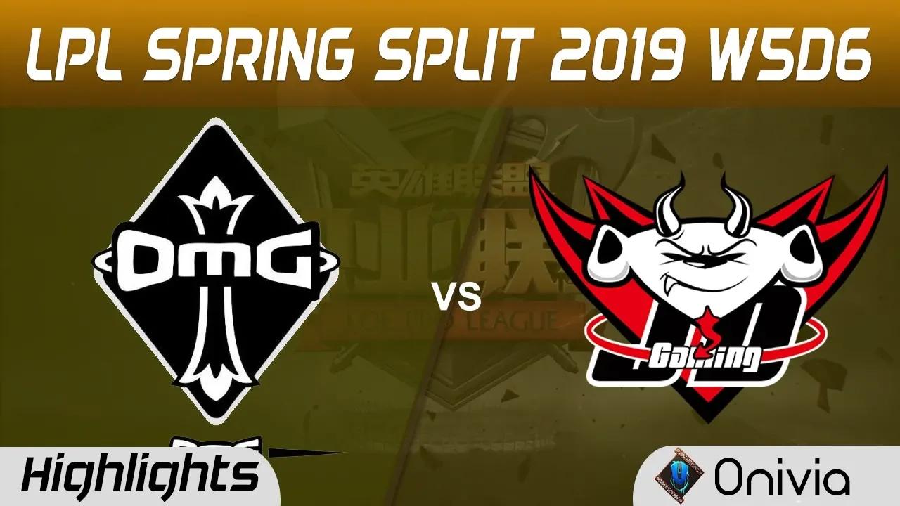 OMG vs JDG Highlights Game 1 LPL Spring 2019 W5D6 Oh My God vs JD Gaming by Onivia thumbnail