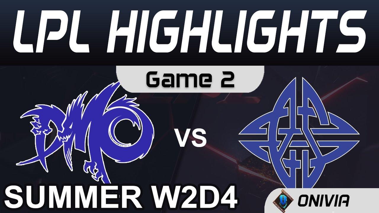 DMO vs ES Highlights Game 2 LPL Summer Season 2020 W2D4 Dominus Esports vs eStar Gaming by Onivia thumbnail