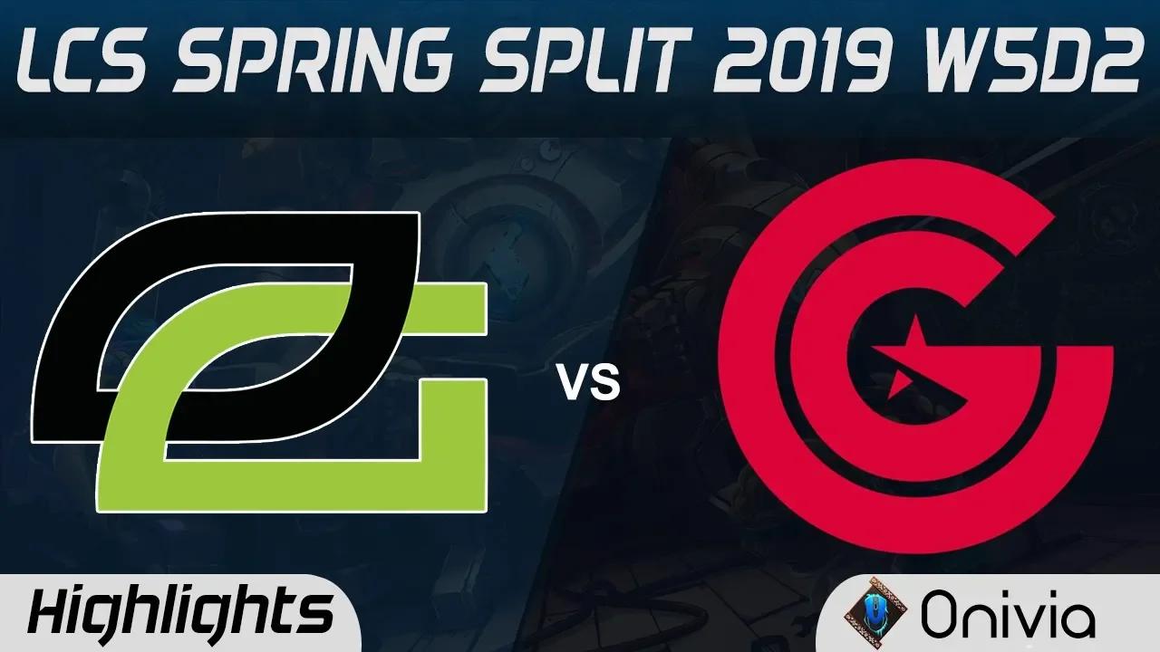 OPT vs CG Highlights LCS Spring Split 2019 W5D2 Optic Gaming vs Clutch Gaming by Onivia thumbnail