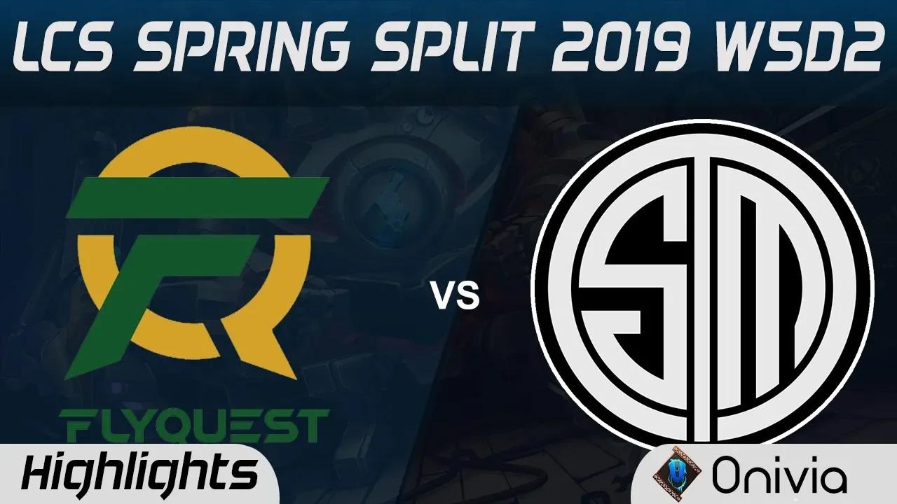 FLY vs TSM Highlights LCS Spring Split 2019 W5D2 Flyquest vs Team Solo Mid by Onivia thumbnail