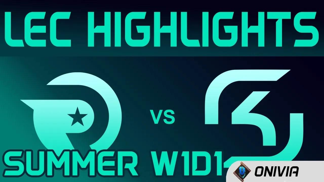 OG vs SK Highlights LEC Summer 2020 W1D1 Origen vs SK Gaming LEC Highlights by Onivia thumbnail