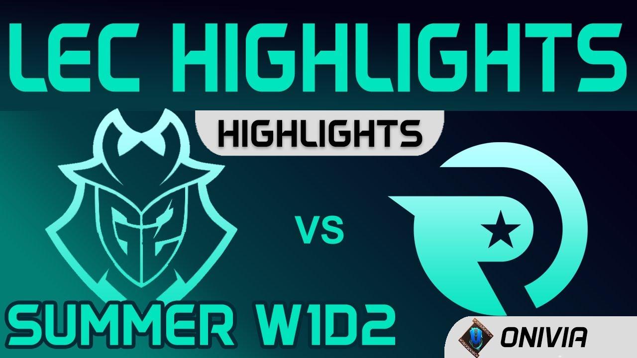 G2 vs OG Highlights Summer W1D2 LEC Summer 2020 G2 Esports vs Origen by Onivia thumbnail