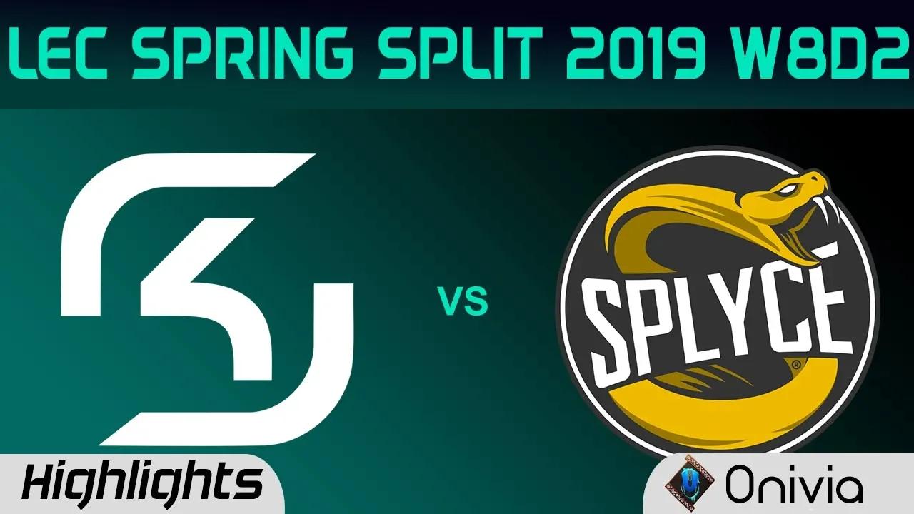 SK vs SPY Highlights LEC Spring Split 2019 W8D2 SK Gaming vs Splyce By Onivia thumbnail