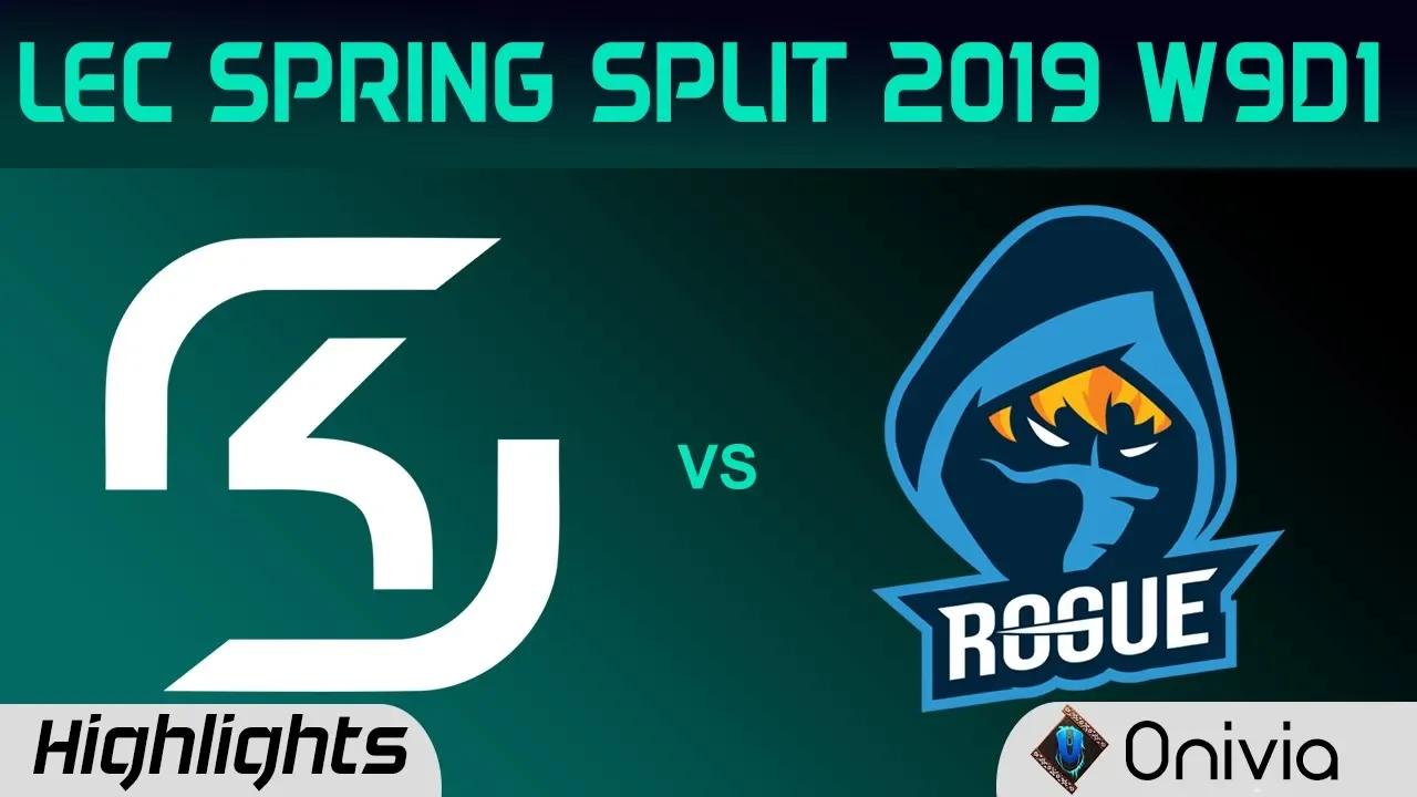 SK vs RGE Highlights LEC Spring Split 2019 W9D1 SK Gaming vs Rouge By Onivia thumbnail