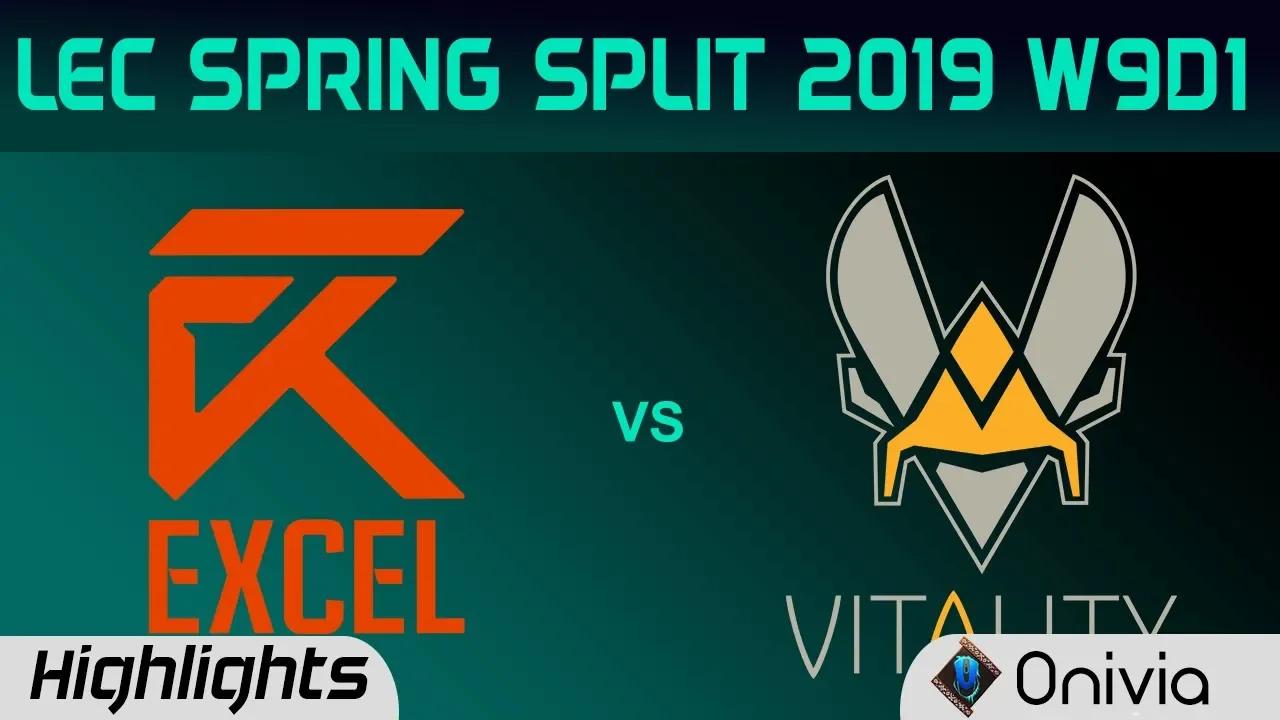 XL vs VIT Highlights LEC Spring Split 2019 W9D1 Excel Esports vs Team Vitality By Onivia thumbnail