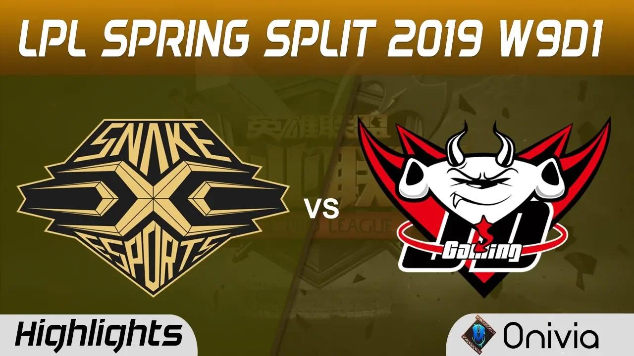 SS vs JDG Highlights Game 2 LPL Spring 2019 W9D1 Snake vs JD Gaming LPL Highlights by Onivia thumbnail