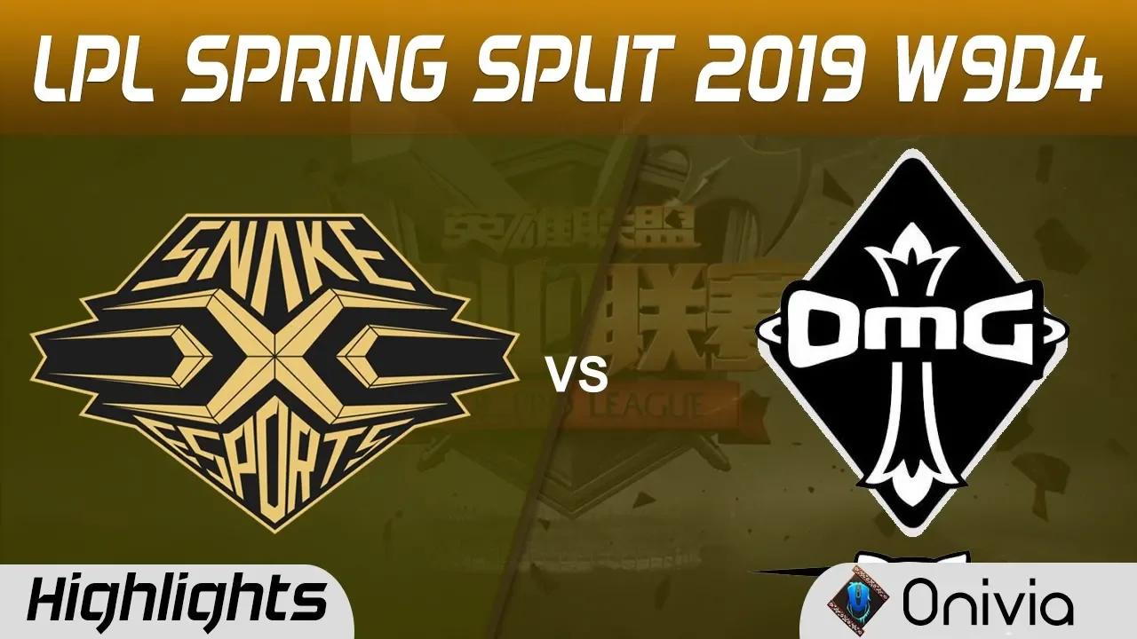 SS vs OMG Highlights Game 2 LPL Spring 2019 W9D4 Snake Esports vs Oh My God LPL Highlights by Onivia thumbnail