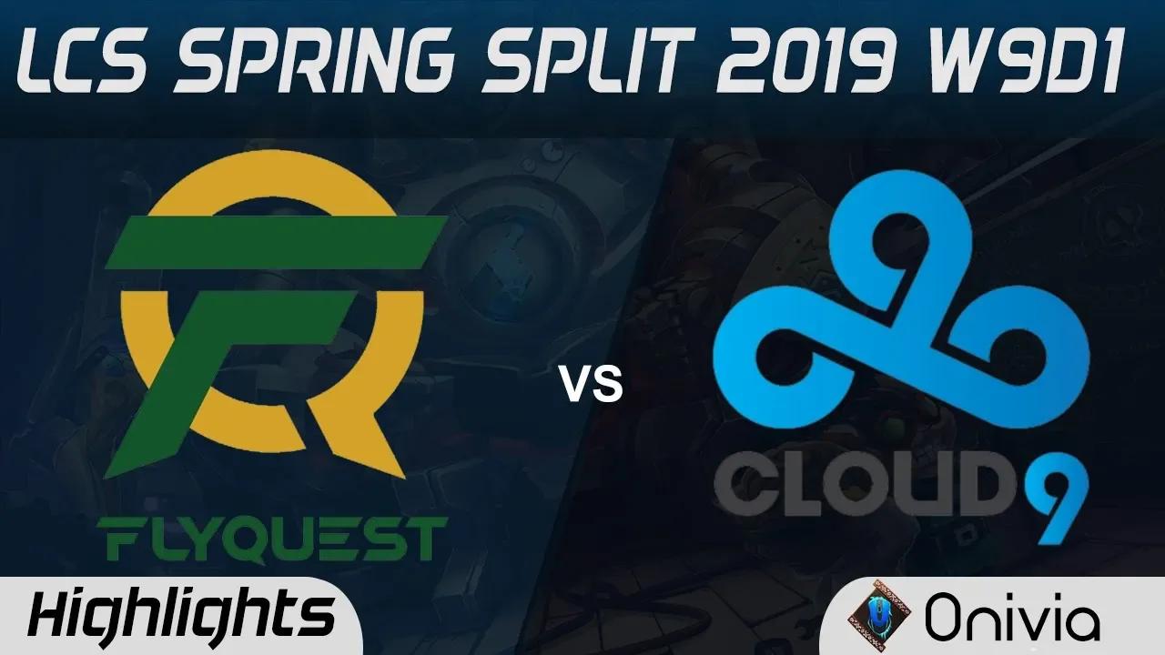 FLY vs C9 Highlights LCS Spring 2019 W9D1 Flyquest vs Cloud9 LCS Highlights by Onivia thumbnail