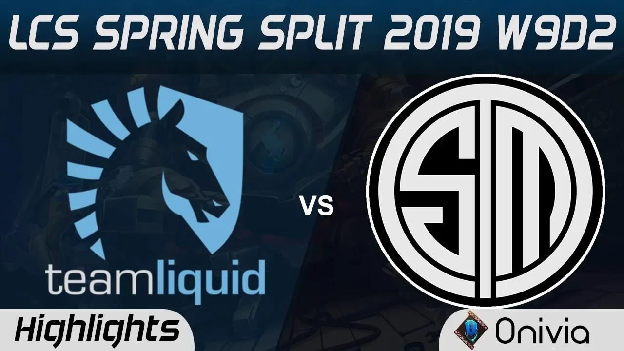 TL vs TSM Highlights LCS Spring 2019 W9D2 Team Liquid vs Team Solo Mid LCS Highlights by Onivia thumbnail