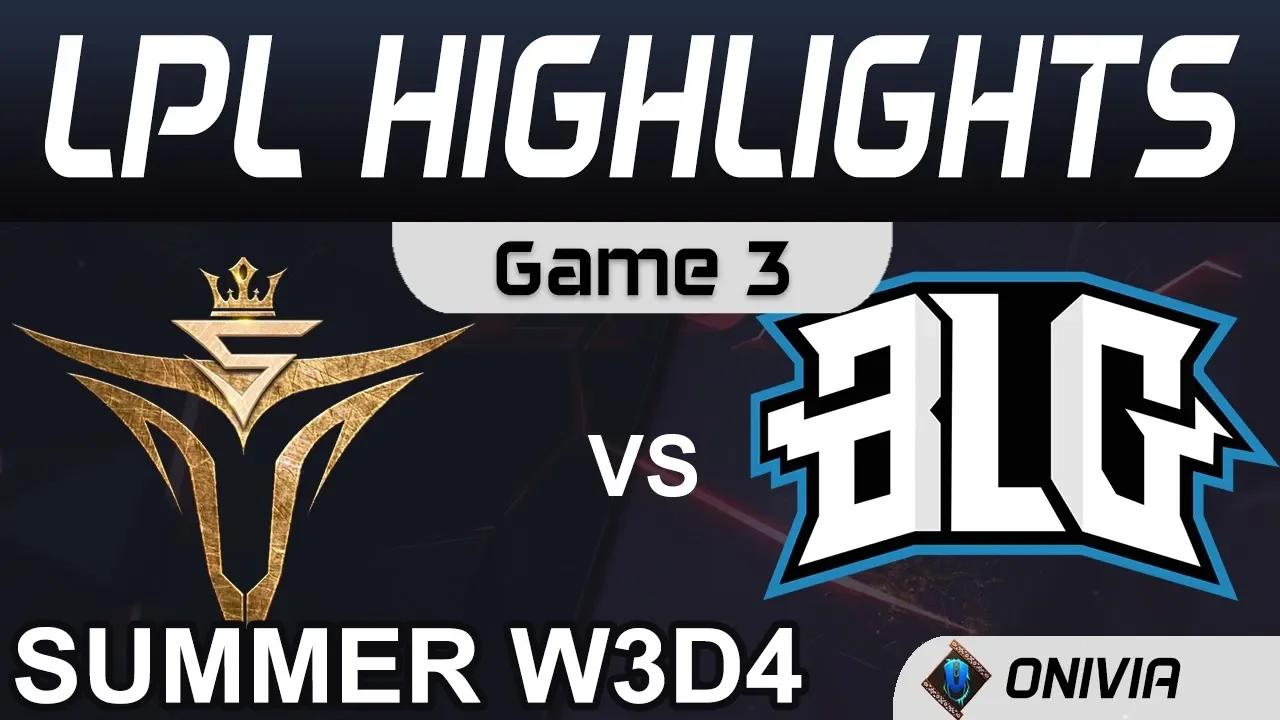 V5 vs BLG Highlights Game 3 LPL Summer Season 2020 W3D4 Victory Five vs Bilibili Gaming by Onivia thumbnail