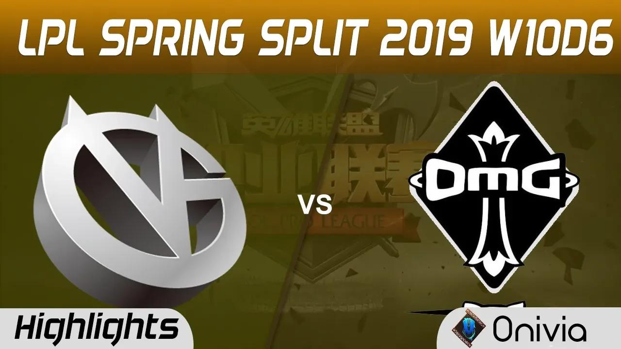 VG vs OMG Highlights Game 2 LPL Spring 2019 W10D6 Vici Gaming vs Oh My God LPL Highlights by Onivia thumbnail