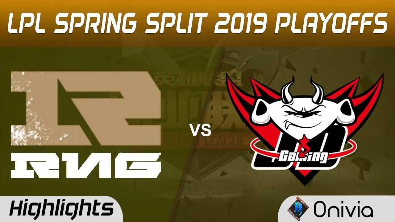 RNG vs JDG Highlights Game 2 LPL Spring 2019 Playoffs Royal Never Give Up vs JD Gaming LPL Highlight thumbnail