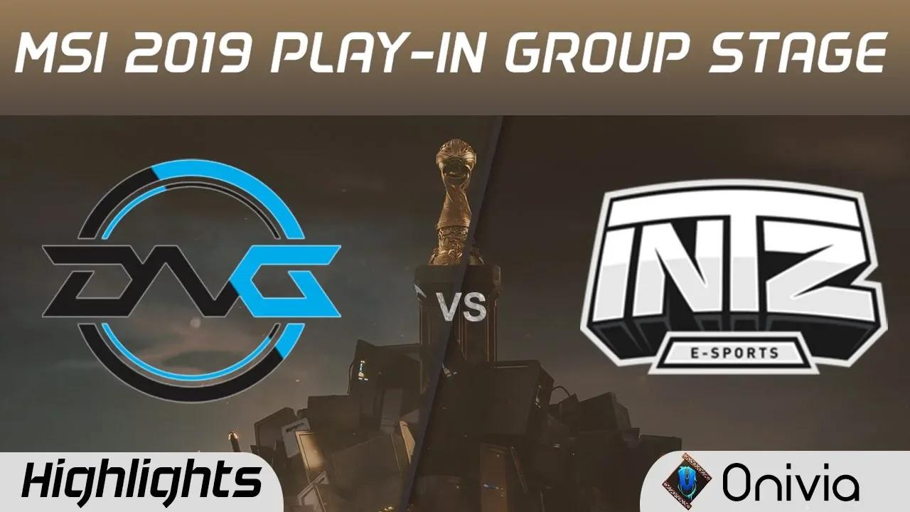 DFM vs INTZ Highlights MSI 2019 Play in Group Stage Detonation Focus Me vs INTZ E sports by Onivia thumbnail