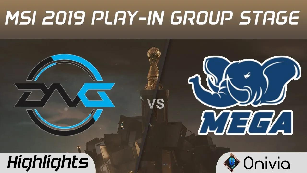 DFM vs MEGA Highlights MSI 2019 Play in Group Stage Detonation Focus Me vs MEGA by Onivia thumbnail