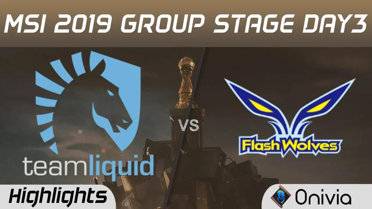 TL vs FW Highlights MSI 2019 Team Liquid vs Flash Wolves MSI Highlights by Onivia thumbnail