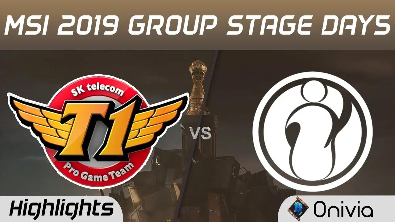 SKT vs IG Highlights MSI 2019 SK Telecom T1 vs Invictus Gaming MSI Highlights by Onivia thumbnail