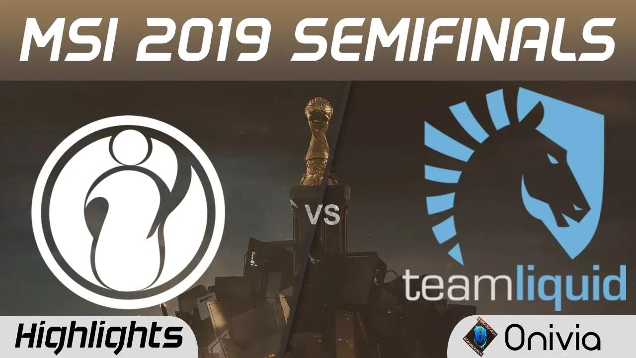 IG vs TL Highlights Game 1 MSI 2019 Semifinals Invictus Gaming vs Team Liquid by Onivia thumbnail